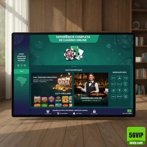 56vip - interface premium - Cadastro na Plataforma